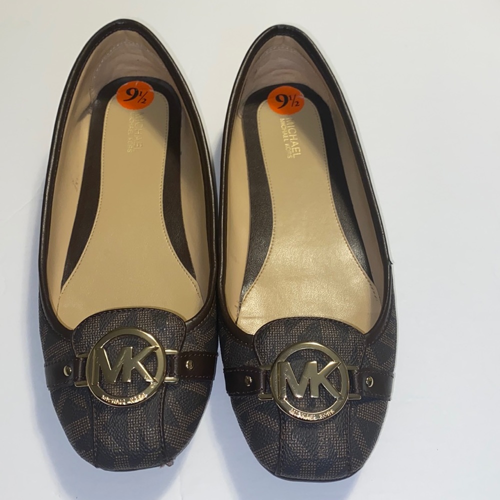 💜Michael Kors Fulton Leather Mocasín Loafer Flats